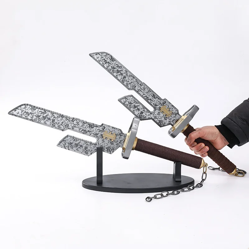 Real Size Metal Toji Sword Jujutsu Kaisen Cosplay Prop Fushiguro Toji Katana Iron Ninja Knife Japanese Katana Kid Toy Anime Gift