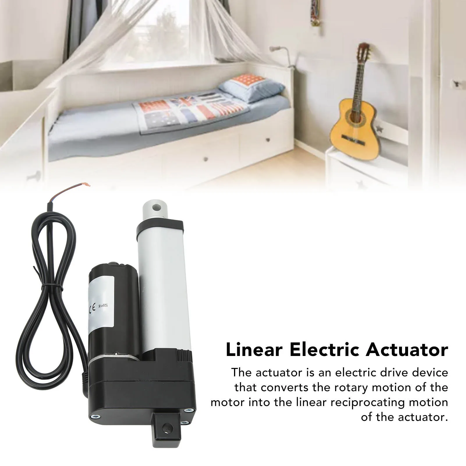 150mm Stroke Linear Actuator 3000N Motor Actuator for Electric Lifting System Camera Rack