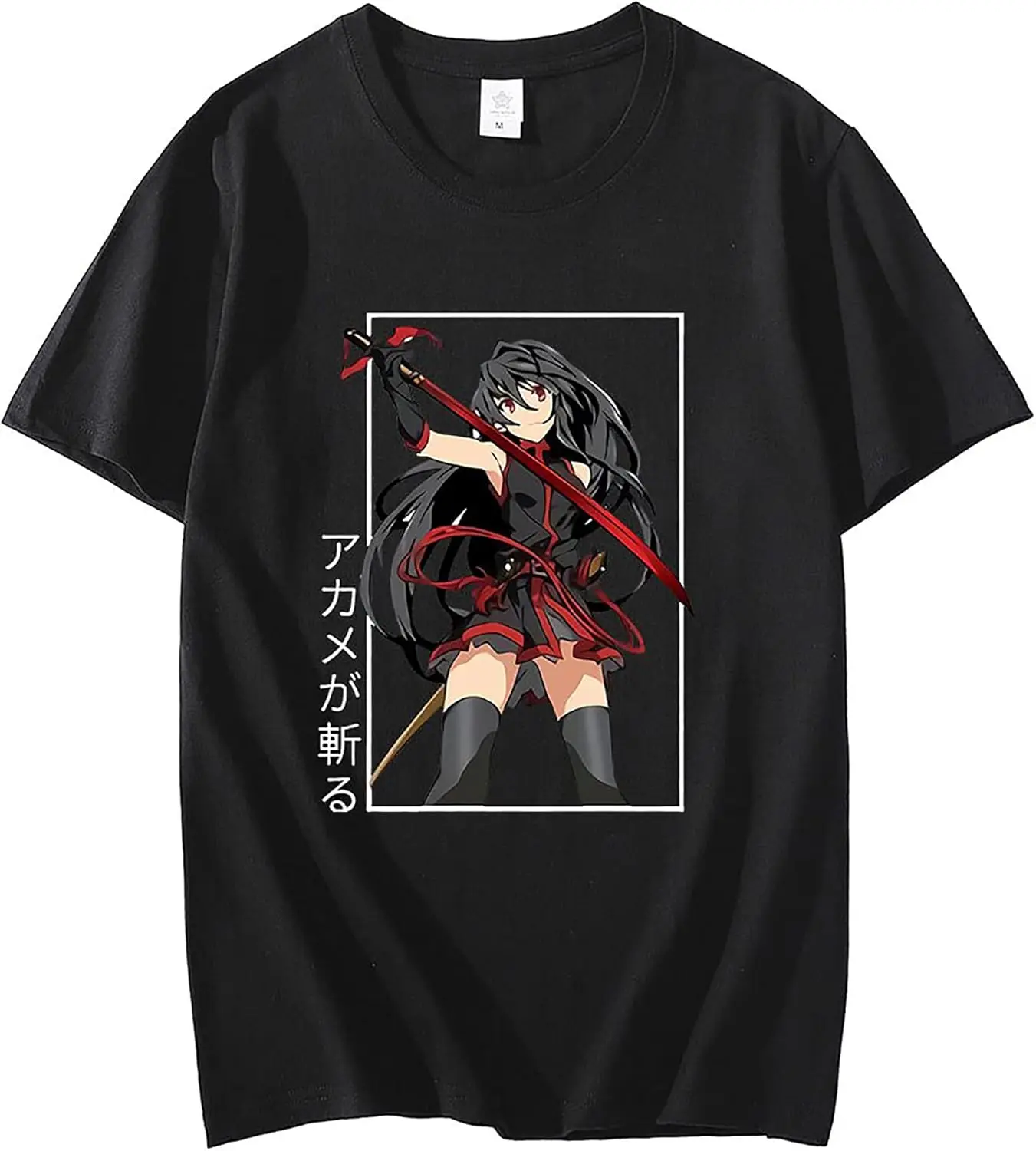 Akame Ga T-Shirt Esdeath Empire Night Raid Akame Anime Grafik Kurzarm T-Shirt Tops für Männer Frauen