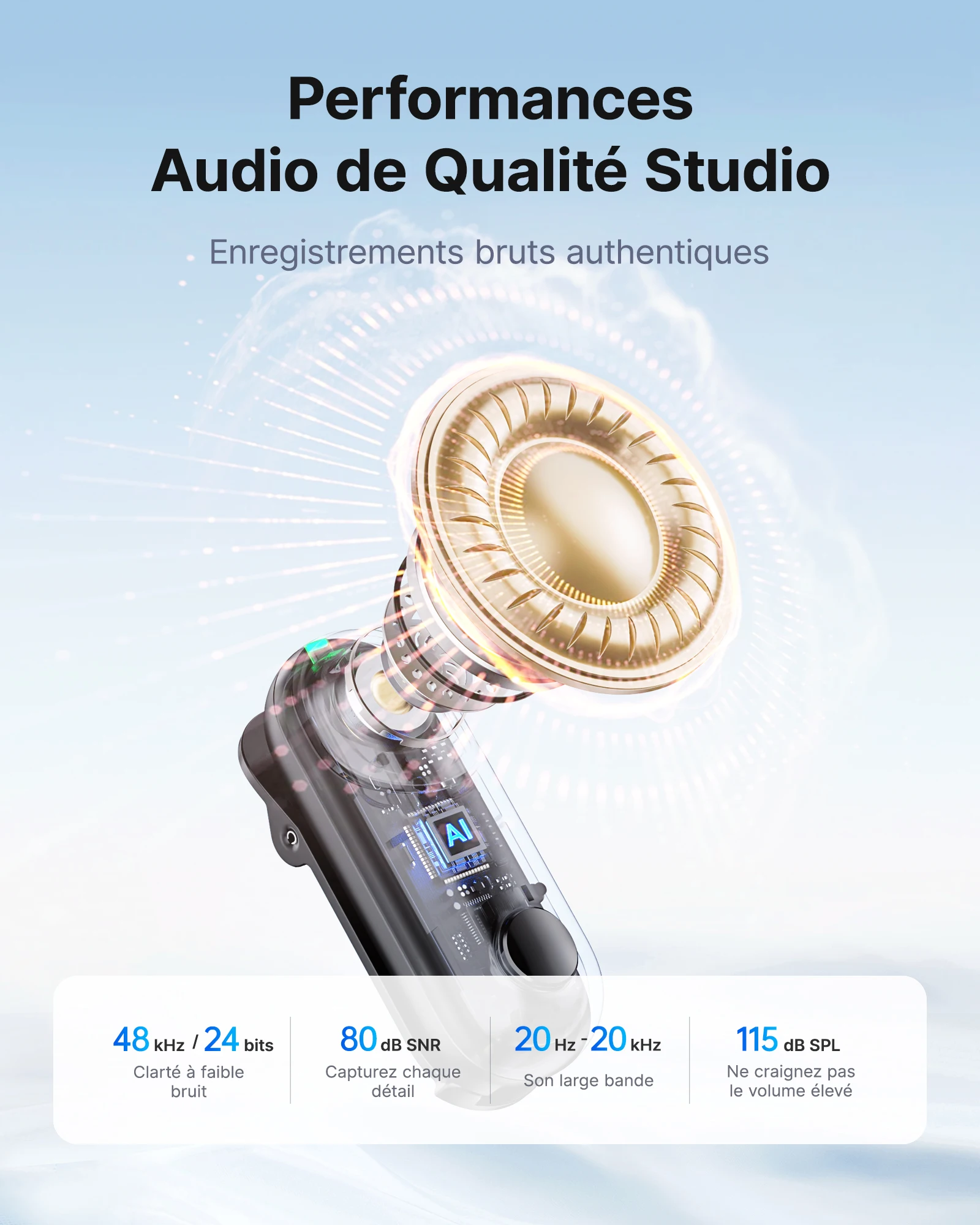 Picture 5: BOYA BOYA Magic Wireless Lavalier Microphone 4 Forms in 1 Mic for iPhone Android USB-C Phone Camera for Interview Live Streaming