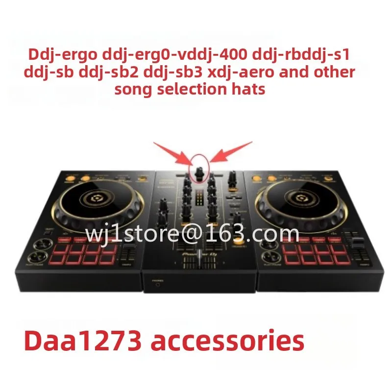 Suitable for Pioneer DDJ400 SB FLX4 RB XDJR1 Song Selection OK Knob Cap DAA1273 Song Selection Set Cap
