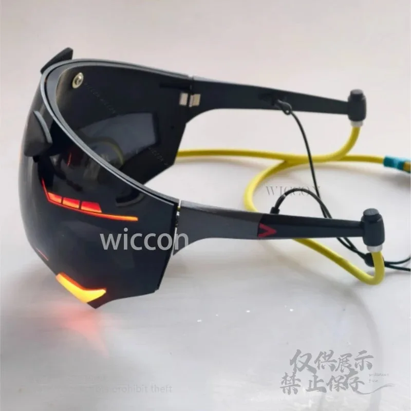 Anime Game Zenless Zone Zero Trigger Cosplay Mask Luminous Mask Glasses Props Cool Halloween Costumes Accessories Women Men Cos