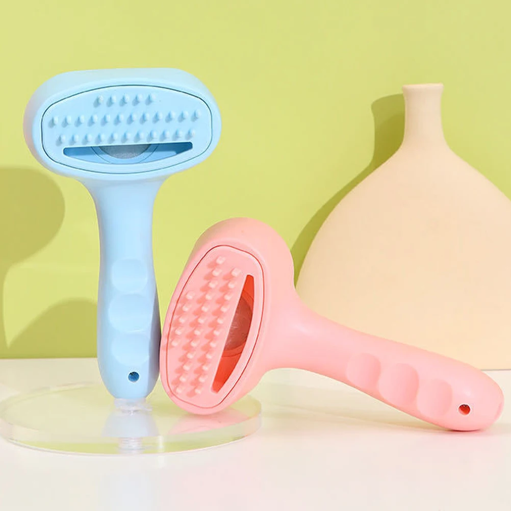 

Pet Grooming Comb Electric Hair Removing Comb for Dogs Cats Portable Handheld Cat Hair Removal Brush Pet Massage Grooming Tool