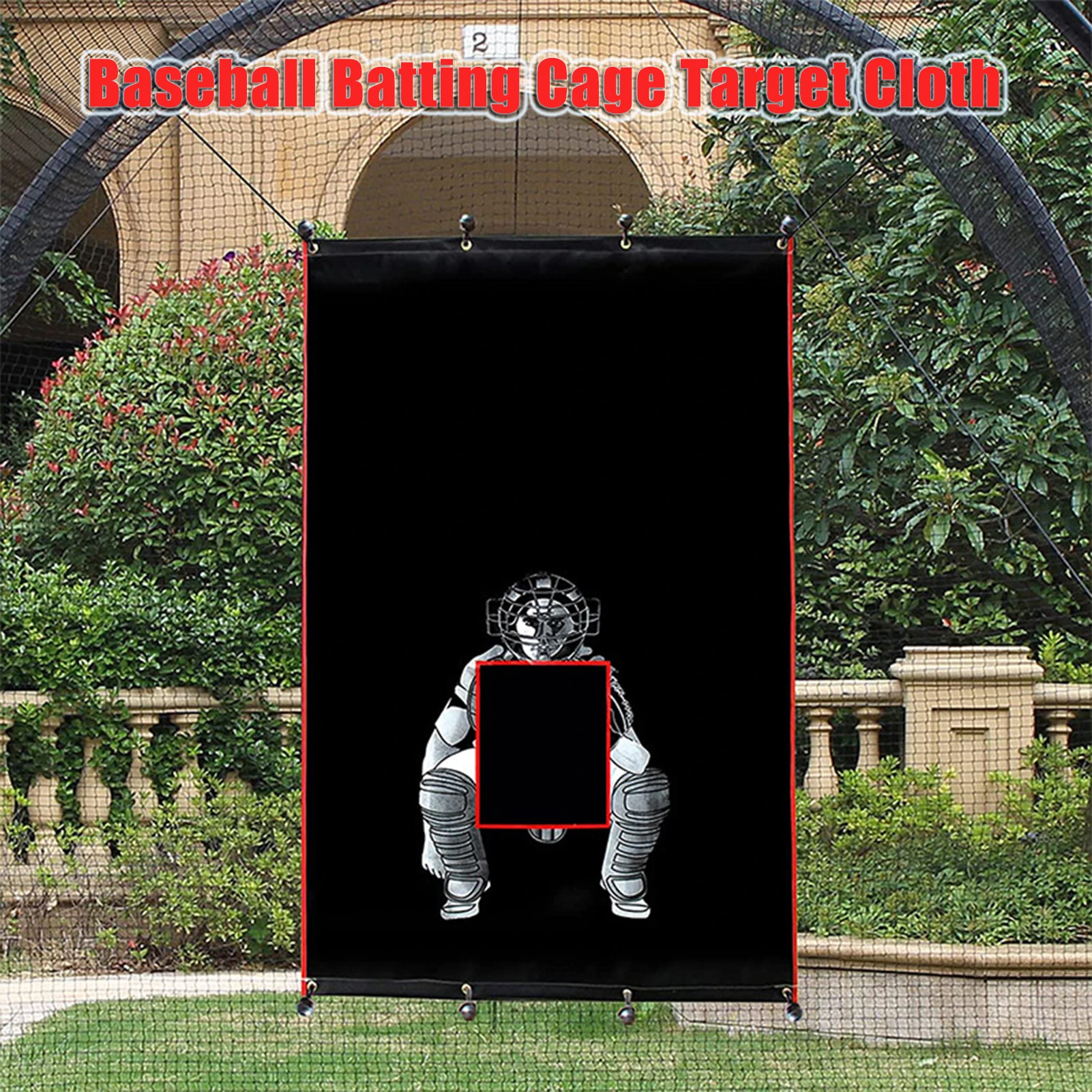 Pitching Target Hitting Practice Target 4x6 Ft Baseball Hitting Trainer To Enhance Pitching Skill For Backyard Practice Batting
