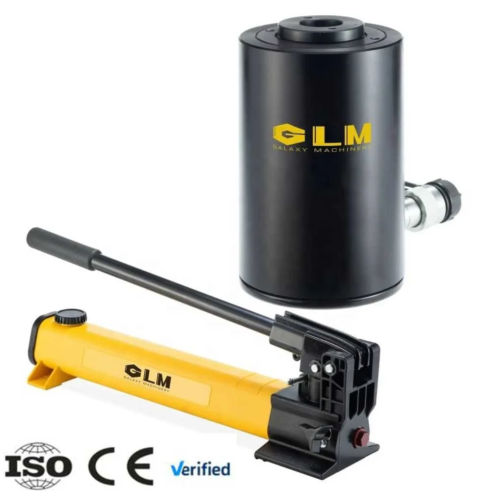 

Hot selling:700 Bar/10000 psi Spring Return Aluminum Lightweight Single Acting Hollow Enerpac Hydraulic Jack Adjustable Various