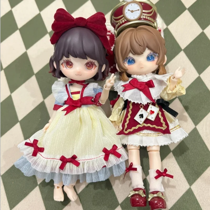 

Genuine Liroro Fairy Tale House Series Blind Box V2 Movable Action Figures 12 Point Bjd Joint Doll Collectible Girl Figurine Toy