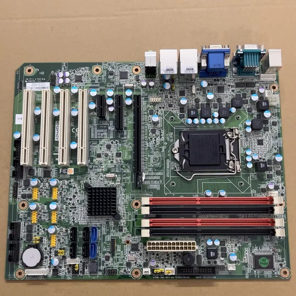 

Промышленная двойная сетевая материнская плата AIMB-781QG2 AIMB-781 Rev A1
