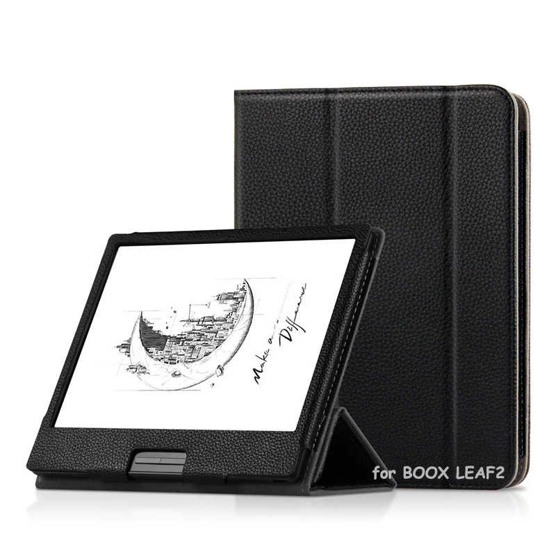 

Folios Case for ONYX BOOX Leaf2 Leaf 2 E Book Reader Protective Cover Smart Case With Hand Strap