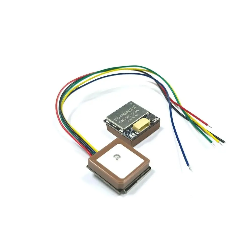 new small GNSS module GN1805 GPS Galileo GLONASS BEIDOU QZSS GNSS multi-mode, NMEA0183 supports 1-10HZ output settings TOPGNSS