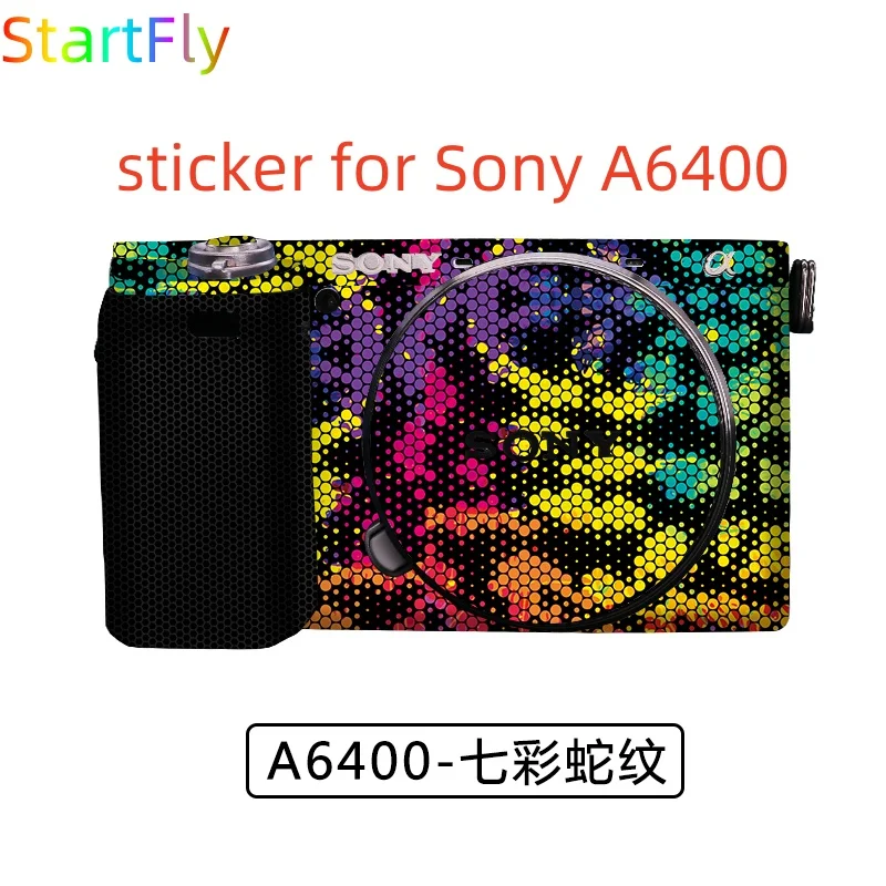 

StartFly Sticker for Sony A6400 Anti-scratch Camera 3M Material Cover Skin For Sony A6400 Camera Protector Sticker Film