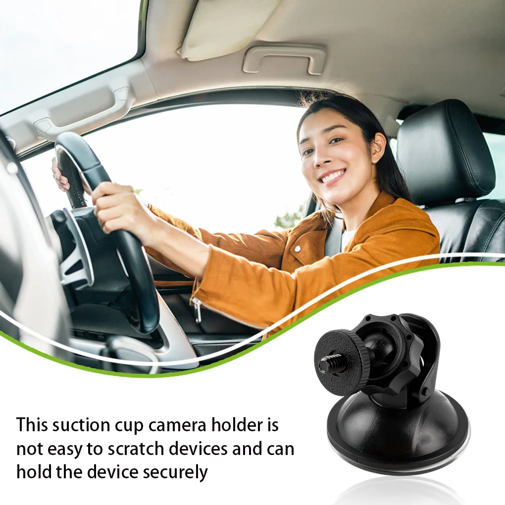 Universal Car Holder Windshield Suction Cup Mount Holder for Car Camera  Action Cam Screw mouth suction cup bracket