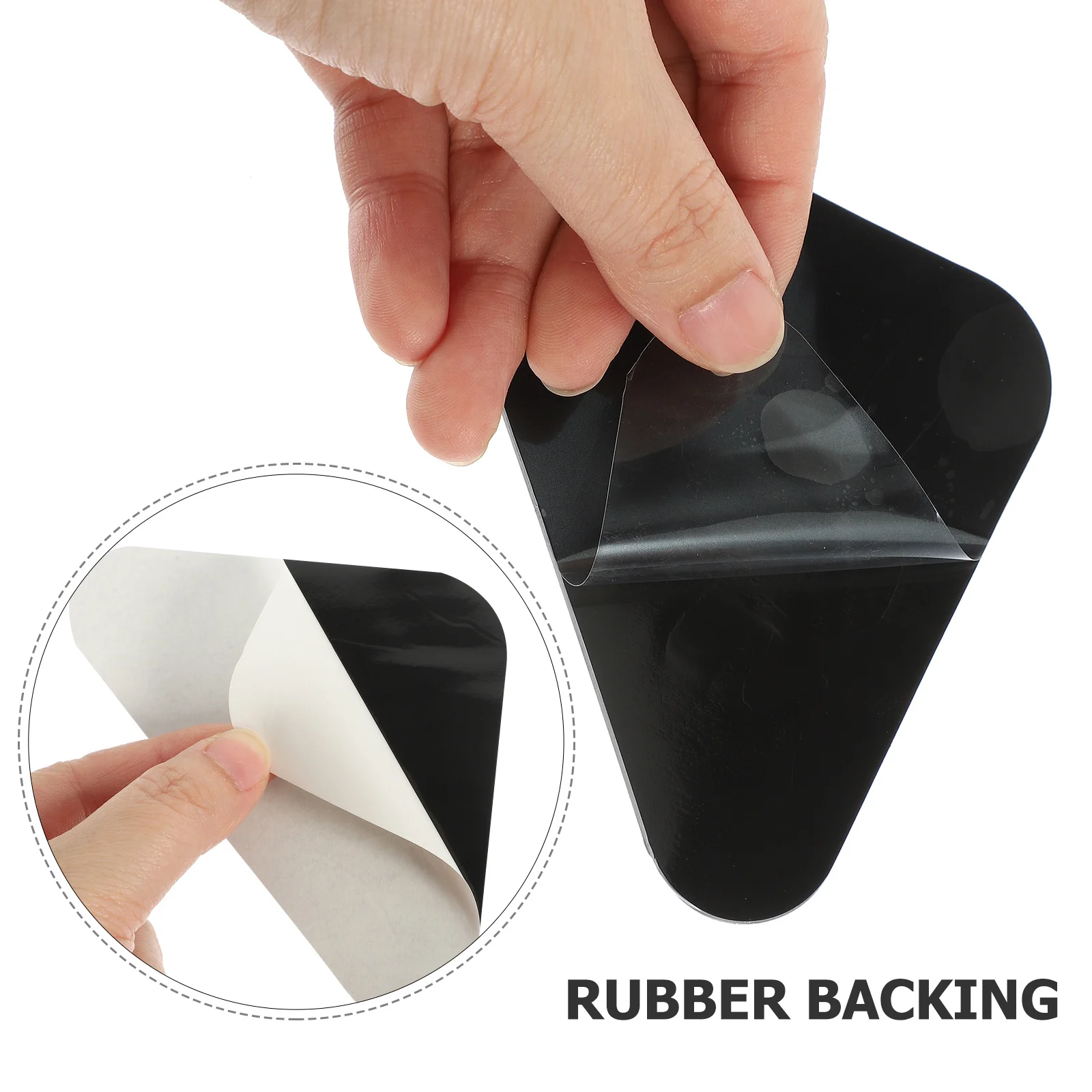 8Pcs Anti-Slip Fixing Stickers for Carpet Non-Slip Grip Rug Pad Floor Mat Protector Corner Stopper Reusable No Residue Easy
