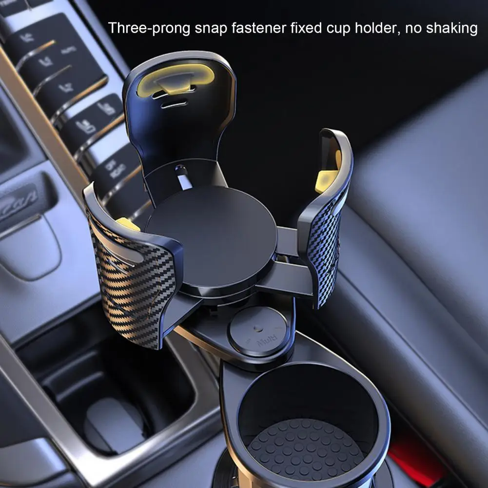 Retractable Vehicle Cup Holder Easy Fix Adjustable Hygienic Convenient Car Cup Rack Extender For Various Models