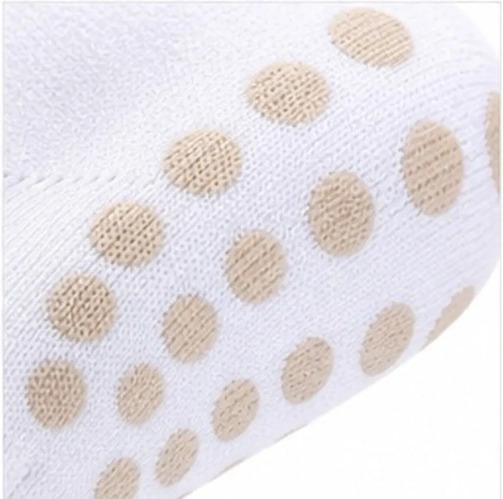 1Pair Yoga Socks Non Slip Pilates Grip Ankle Socks Silicone Dot Sole Cotton Comfortable Exercise Footwear