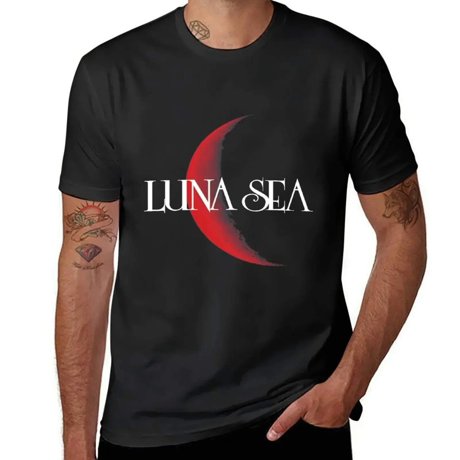 

Luna Sea T-Shirt vintage boys whites plus size tops men clothings