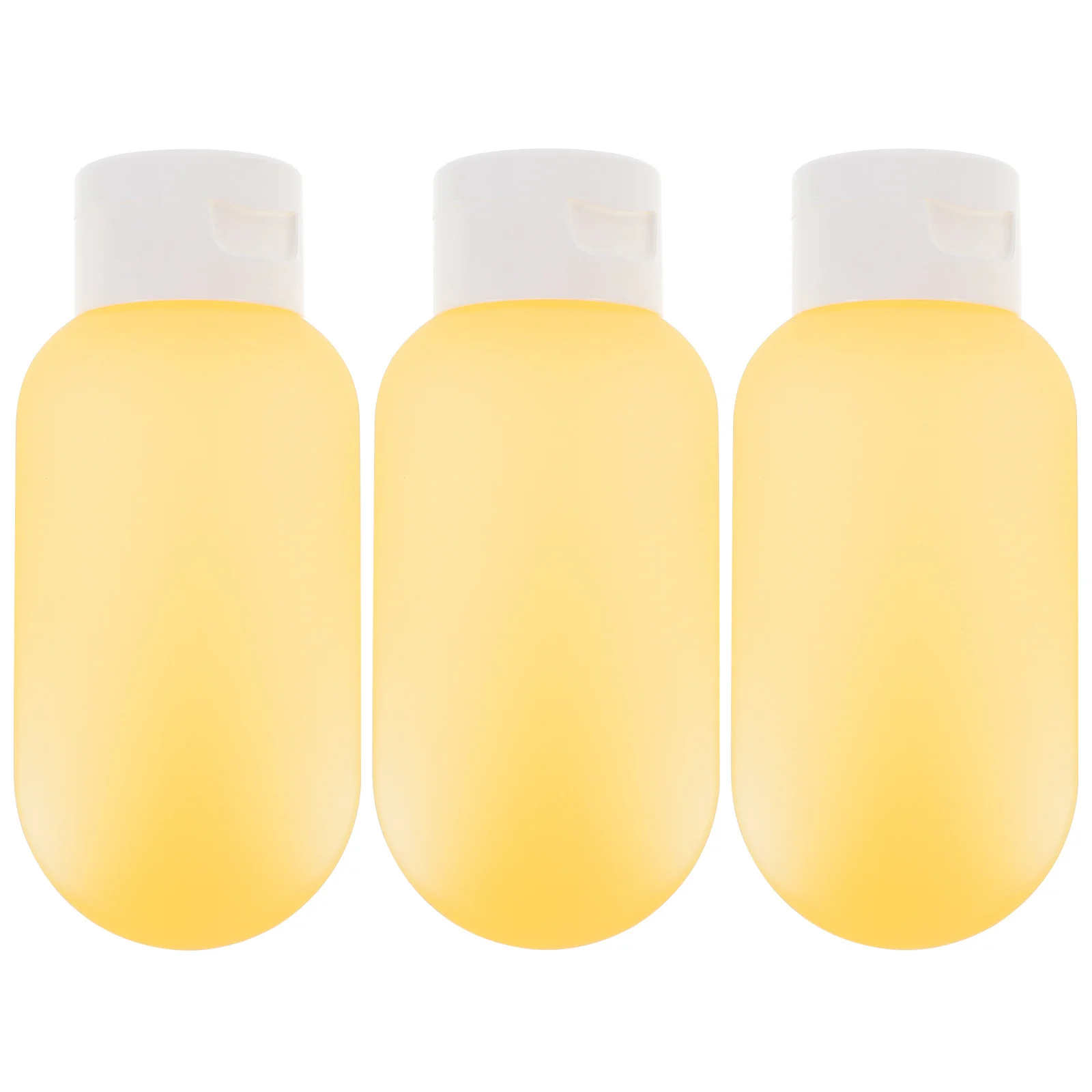 Ensemble de bouteilles de voyage 3 pièces, bouteilles de toilette compactes rechargeables 60 ml pour shampoing, revitalisant, lotion, essentiels de voyage