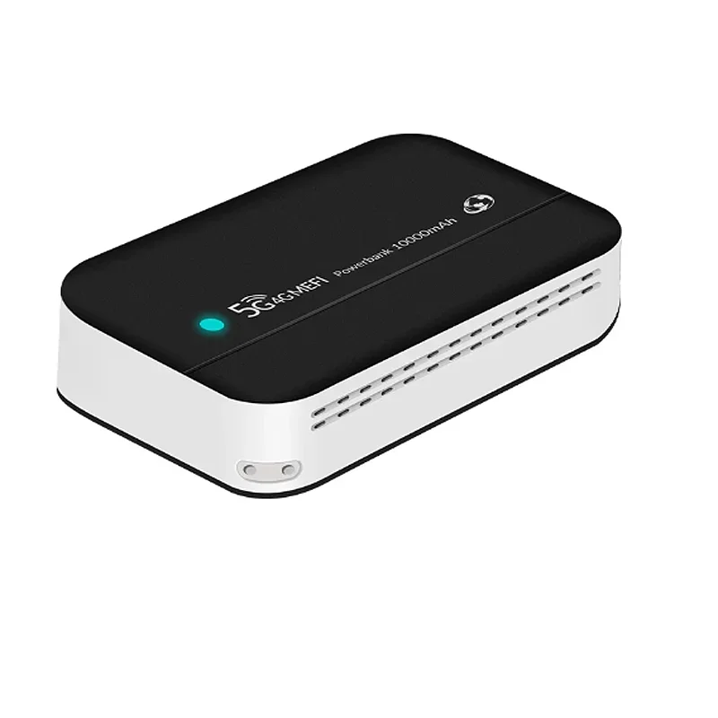 Desbloqueado 4G Mobile WiFi Hotspot, 10000 mAh Power Bank, 150Mbps, 4G LTE, Cat4, Roteador MiFi portátil com slot para cartão Sim