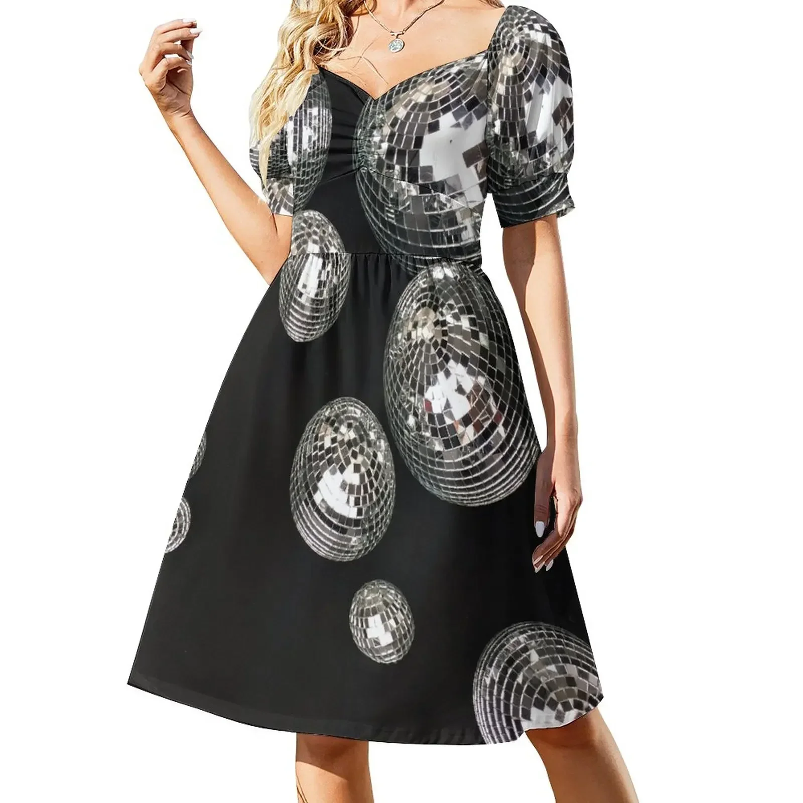 

Shiny Disco Balls Sleeveless Dress dresses summer women dress Dress