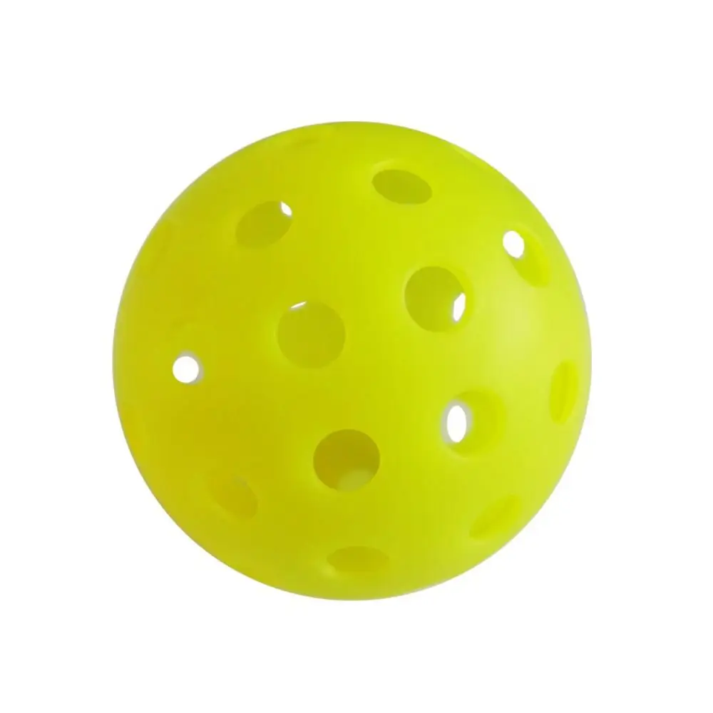 6pcs/set High Visibility Luminous Pickleball Ball 40 Holes Colorful Glow in The Dark Pickleball Durable with Mesh Bag