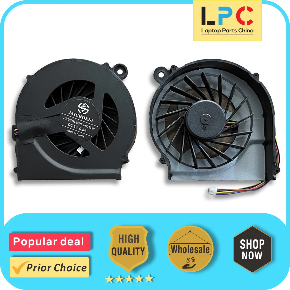 For HP 450 455 G4 G6 G6-1A G6-1B G6-1C G6-1D CPU Cooling Fan 685086-001 4Pin New Replacement Laptop Cooler Radiator Heat Sink
