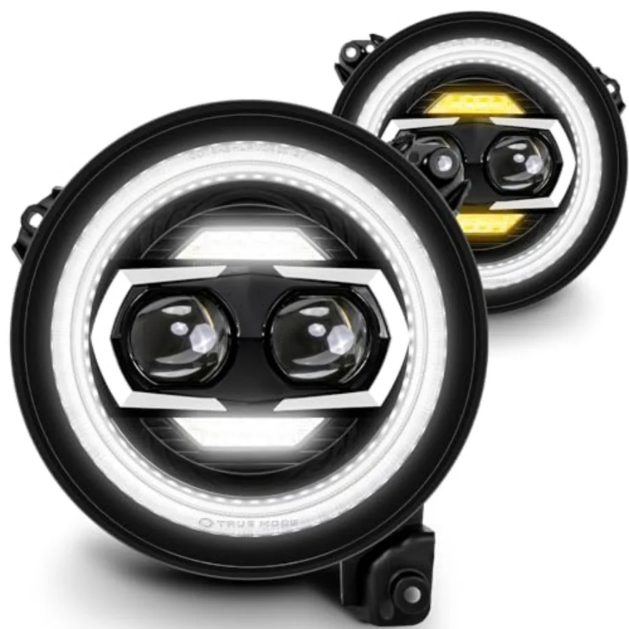 

Фары LED TRUE MODS 9 дюймов, круглые, для замены, для Jeep Wrangler JL JLU Unlimited Gladiator JT 2018-2025, аксессуары [DOT Ap]