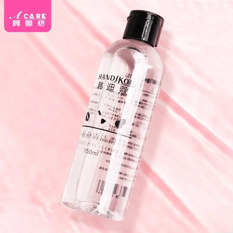 "Liquide de nettoyage anti-poches A1-facile à utiliser, nettoyant pour pinceaux de maquillage, mélangeur de beauté, liquide de nettoyage spécial, protection des coussins d'air