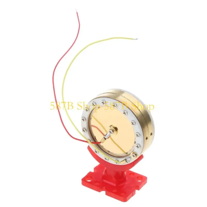 587b 34 mm Cápsula micrófono micrófono diafragma diafragma recubierto oro