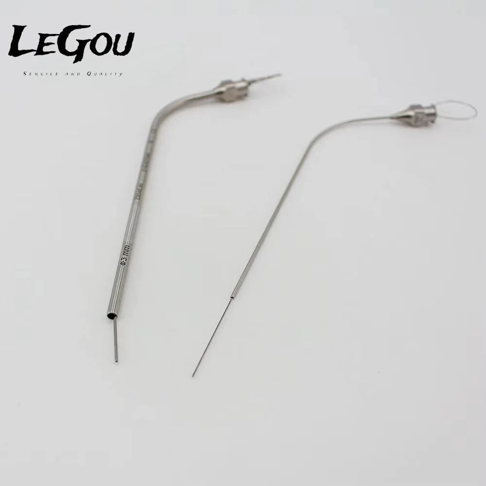 LeGou Professional  Premium ENT Otology Operating Otoscopy Instruments Stainless Steel Suction Tube for Ear Analysis Surgery