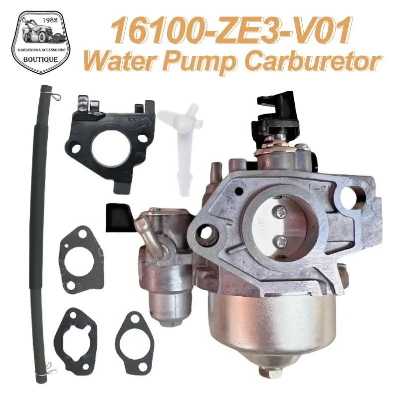 

Carburetor Replacement for Honda GX390 GX340 Engine Predator 11Hp 13Hp Engine 16100-ZE3-V01 Water Pumps WT40XK1 WT40XK2 WT40XK3