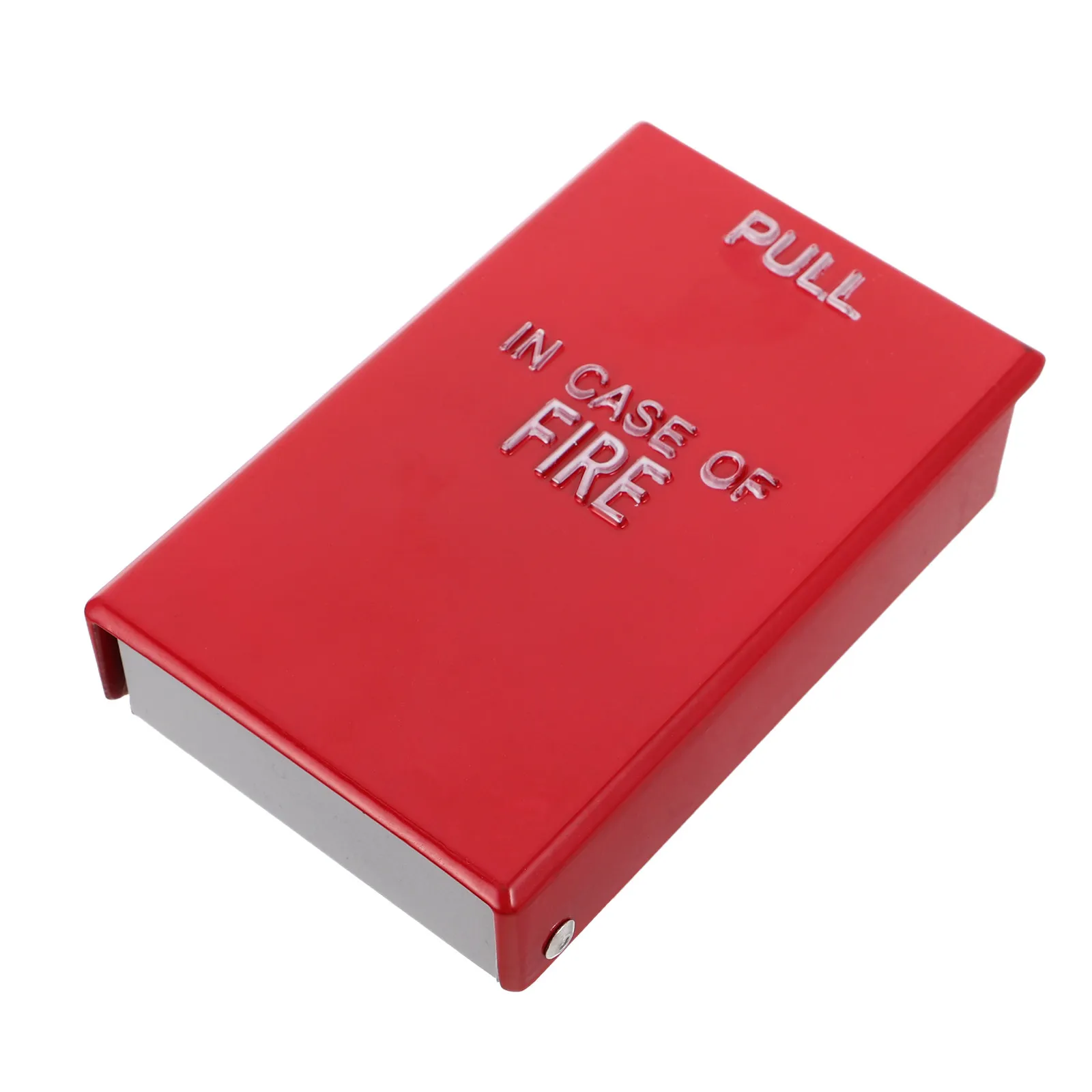 Manual Fire Pull Station Safety Emergency Alert Button High Visibility Red Fire Alarm Switch for Hotel Office Restaurant School