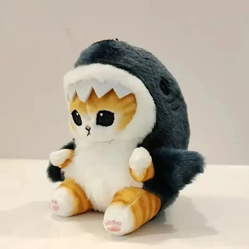 Cute Shark Cat Plush Doll Pendant Beautiful Room And Car Shrimp Cat Decoration Pendant Opening Holiday Boys and Girls Gift