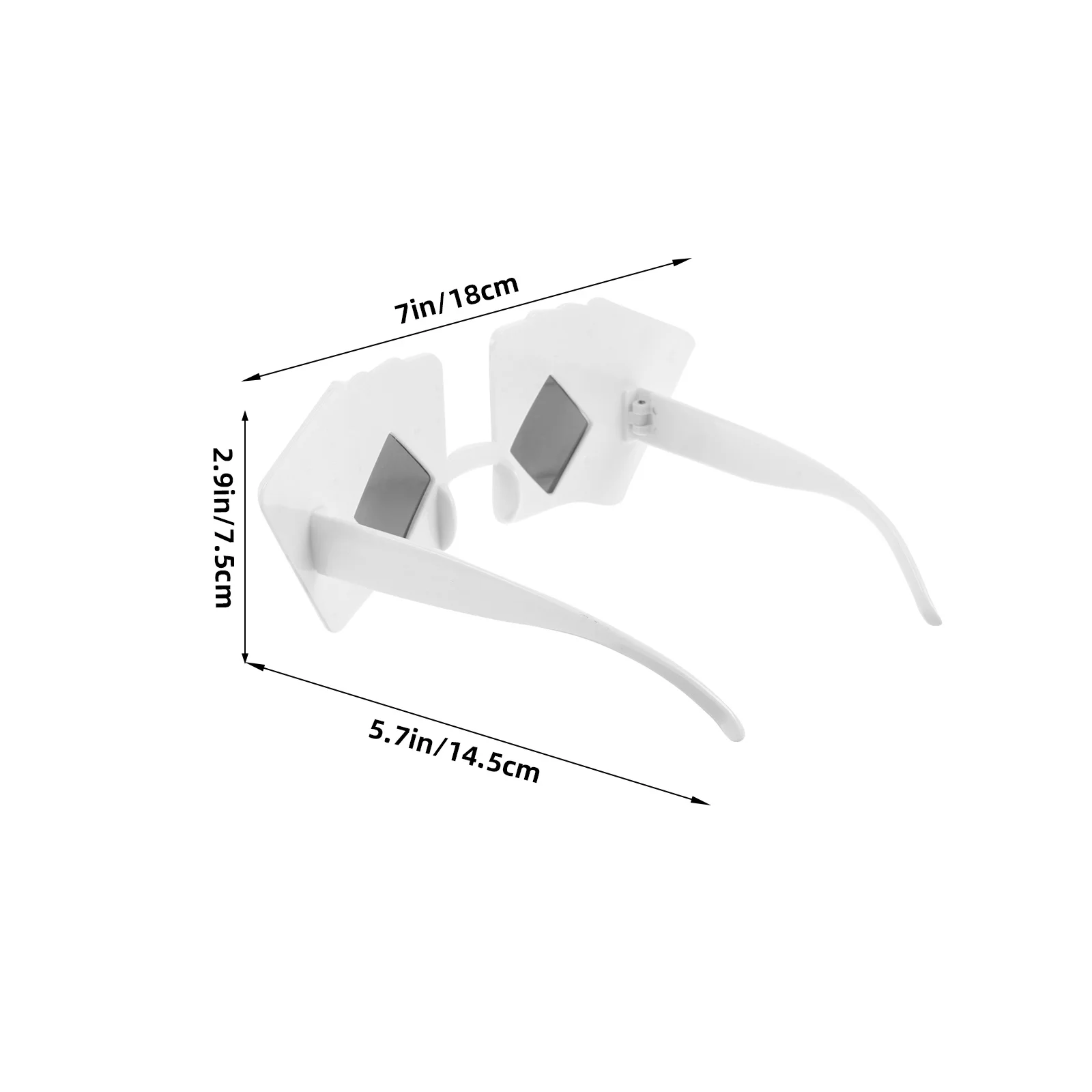 2 Stuks Grappige Poker Kaart Bril Nieuwigheid Brillen Feestartikelen Levert Volwassen Man Vrouw Kostuum Accessoires Halloween Thema