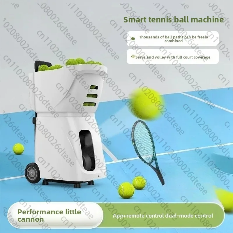 Smart Tennis Ball Machine | Ball Server | Ultra-Light Topspin Training Device