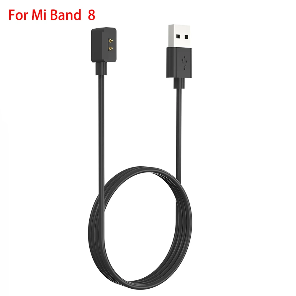 Caricabatterie USB magnetico per Xiaomi Mi Band 2 3 4 5 8 cavo di ricarica USB adattatore Dock di ricarica per caricabatterie Smart Watch Miband 3 4 5
