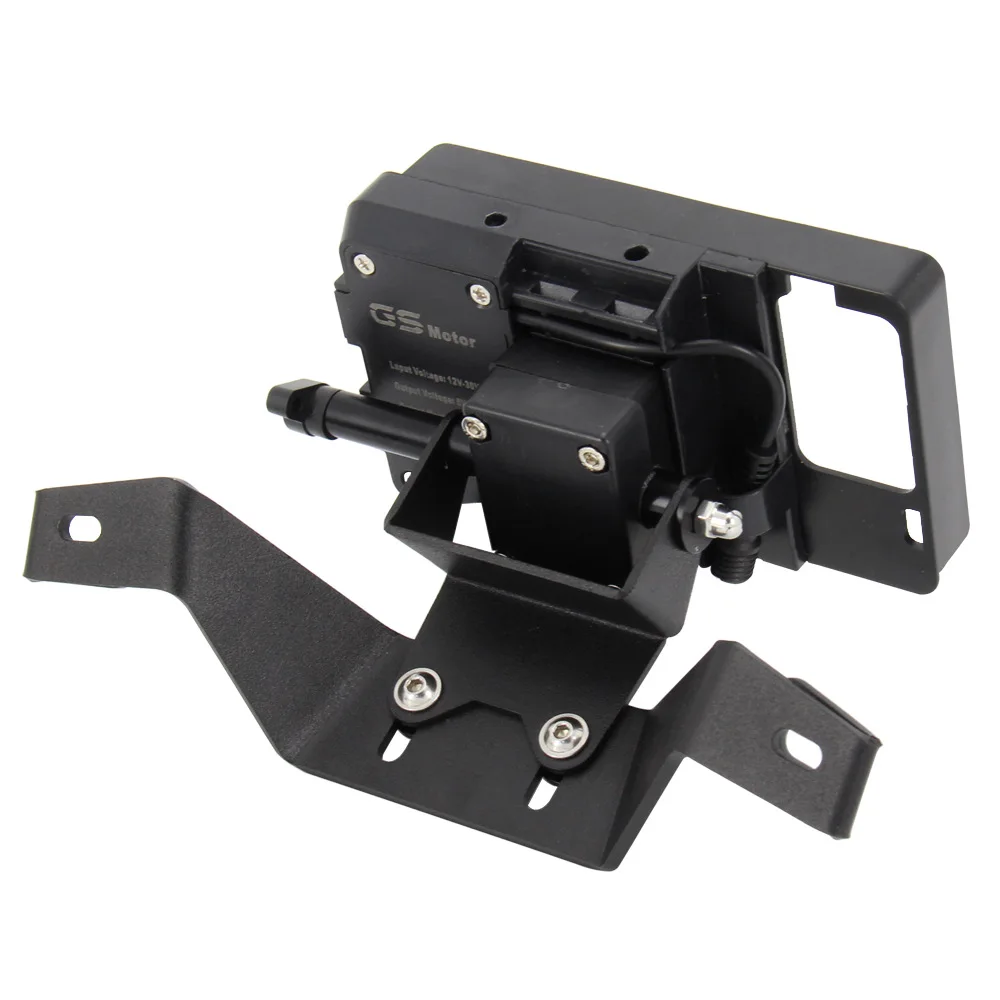 

Motorcycle Black GPS Smart Phone Navigation Mount Bracket Adapter Mounting Holder For BMW C400X