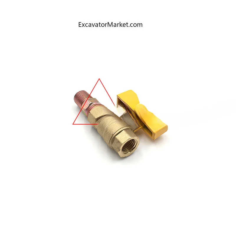 Excavator Spare Hitachi zax ex120/200/210/240/250/330/360 Oil tank drain switch drain valve excavator accessories