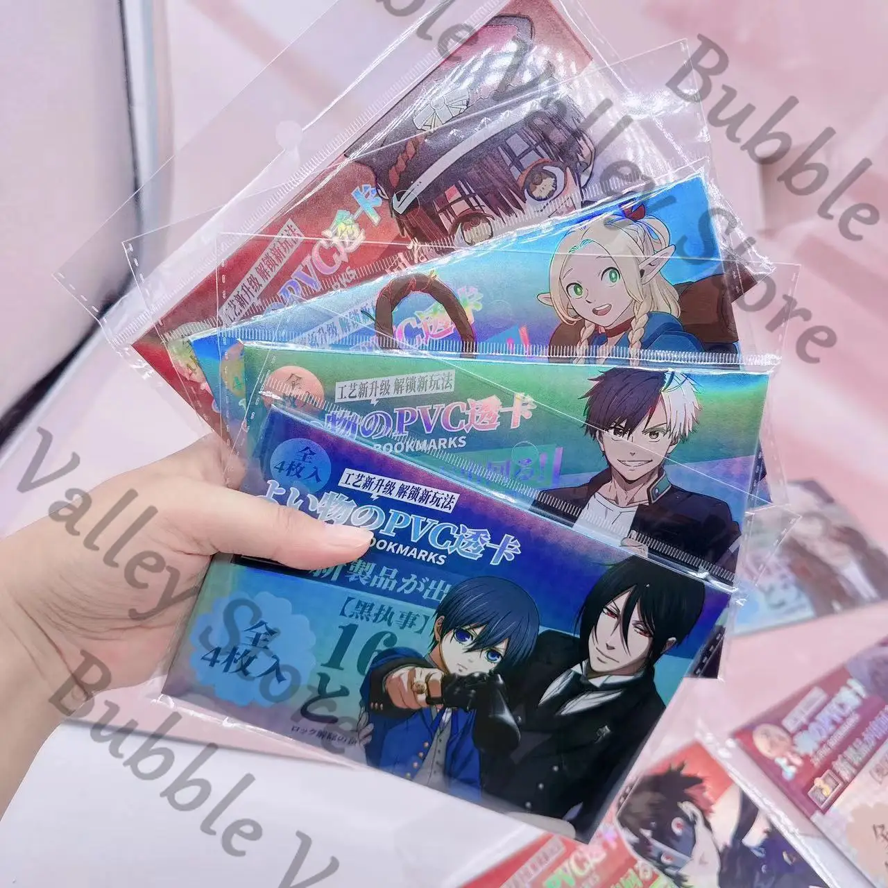 

Аниме Love and Deepspace Zenless Zone Zero Danganronpa WIND BREAKER Косплей ПВХ Прозрачная карта Мультяшные карты Закладка Рождество