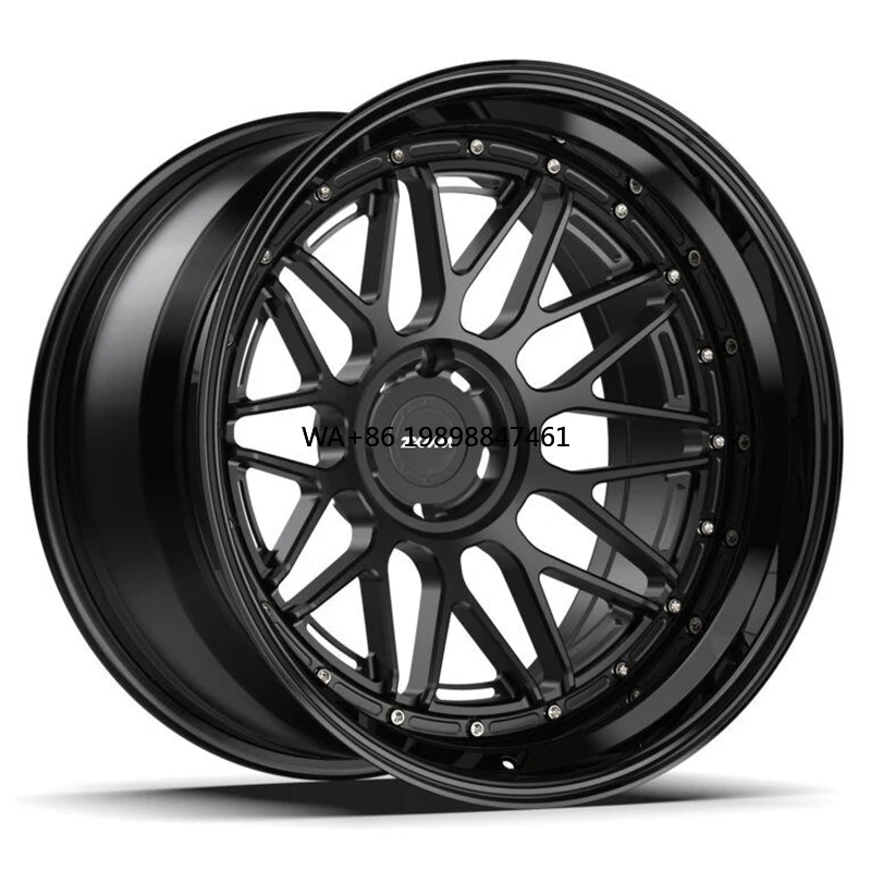 

Автомобильное колесо ZXMM из кованого магниевого сплава с глубокой губкой 5x114,3 5x112 5x120 15 16 17 20 24 26-дюймовые диски