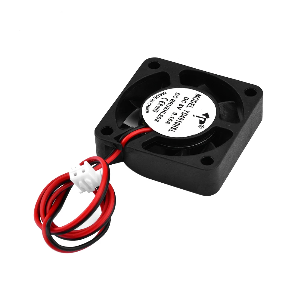 DC4010 40mm Quiet Cooling Fan Silent Variable Speed Control by 5V to 12V Input Cooling Turbo Fan For Laptop Cooling Pads