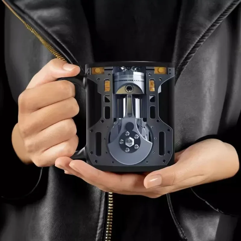 

Creative and Interesting Mechanic Engine Ceramic Coffee Mug Men's Water Mug
