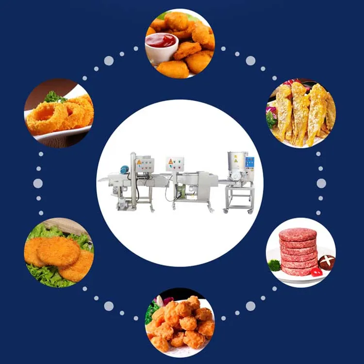 TCA XINDAXIN High Quality Automatic Chicken Nugget Maker Hamburger Patty Making Machine Price Beef Patty Forming Machine