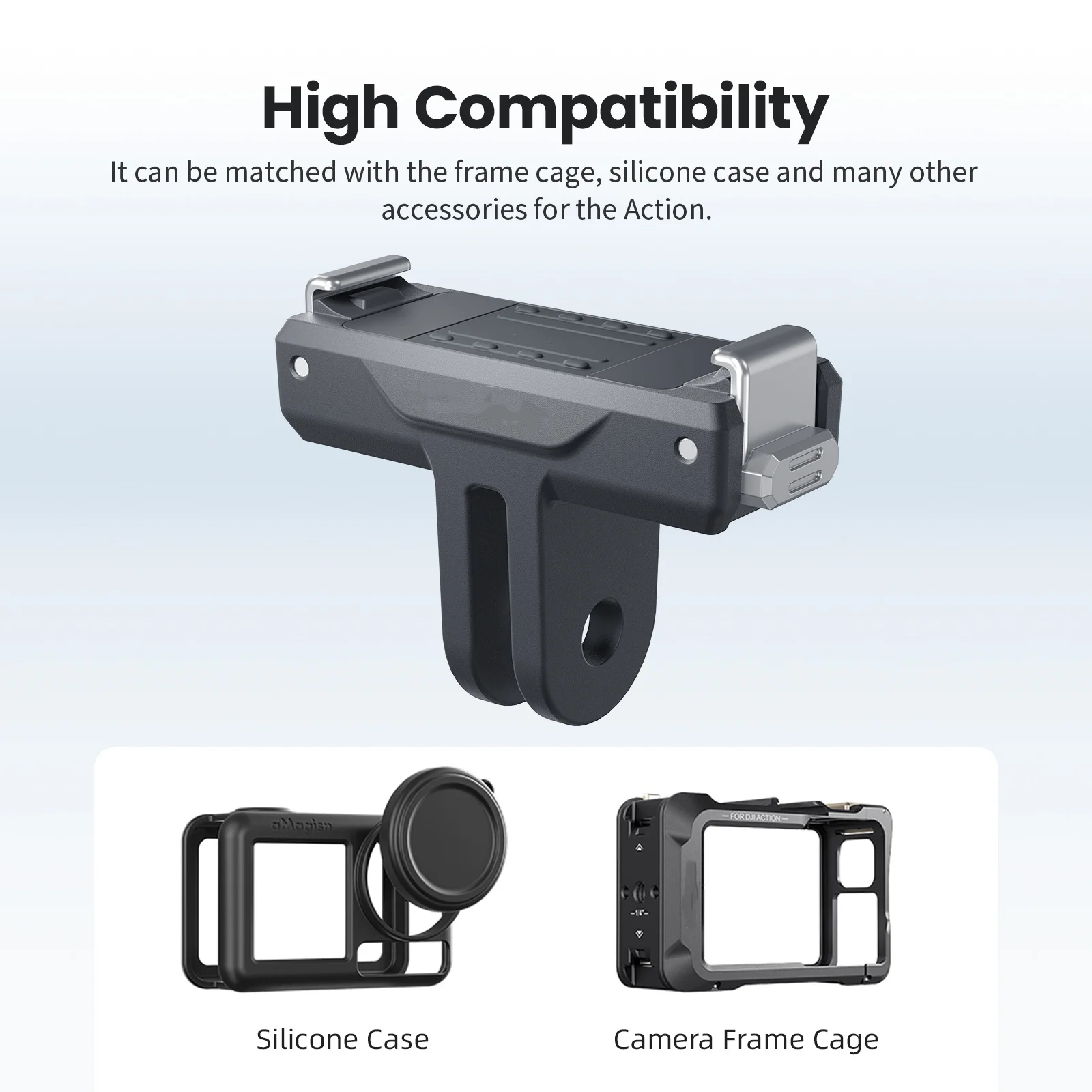 

Quick Release Base for DJI OSMO 360/Action 5Pro/4/3 Sport Camera Plastic Quick Release Mount