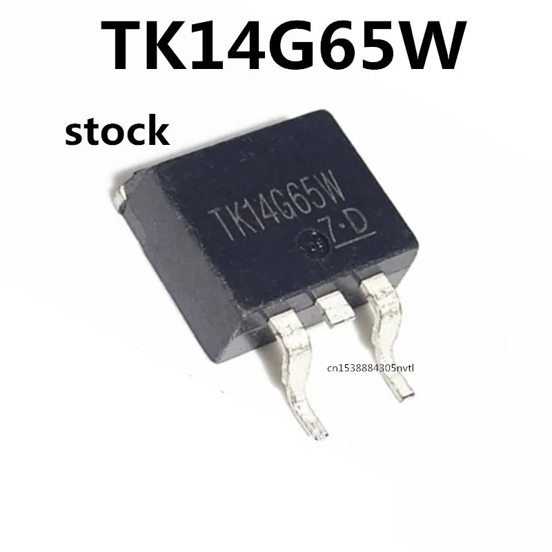 Original 10pcs/ TK14G65W  TO-263 650V 13.7A