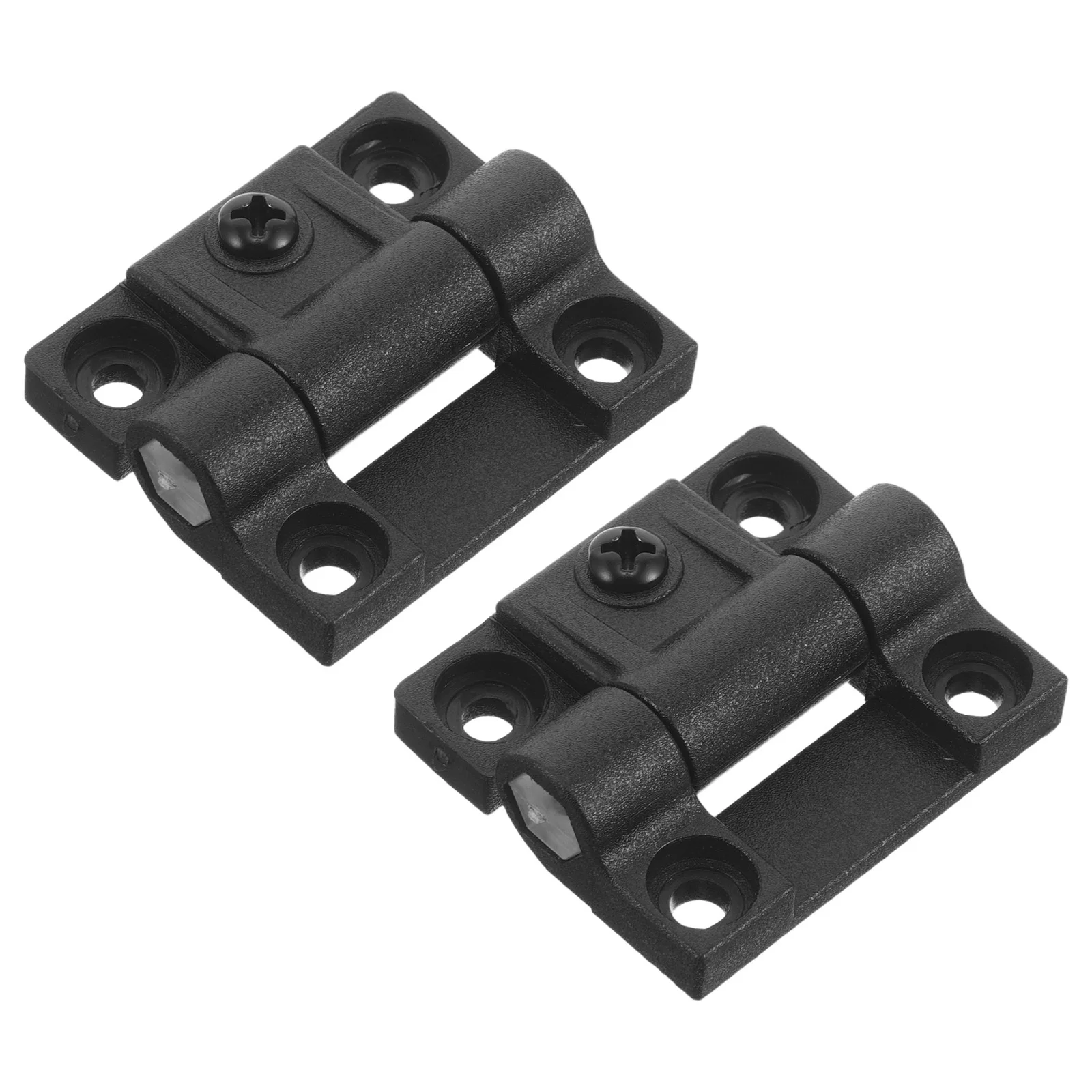 

1Pair Plastic Cabinet Hinges 90 Degree Adjustable Torque Positioning Hinges Folding Door For Kitchen Bathroom Office Desk