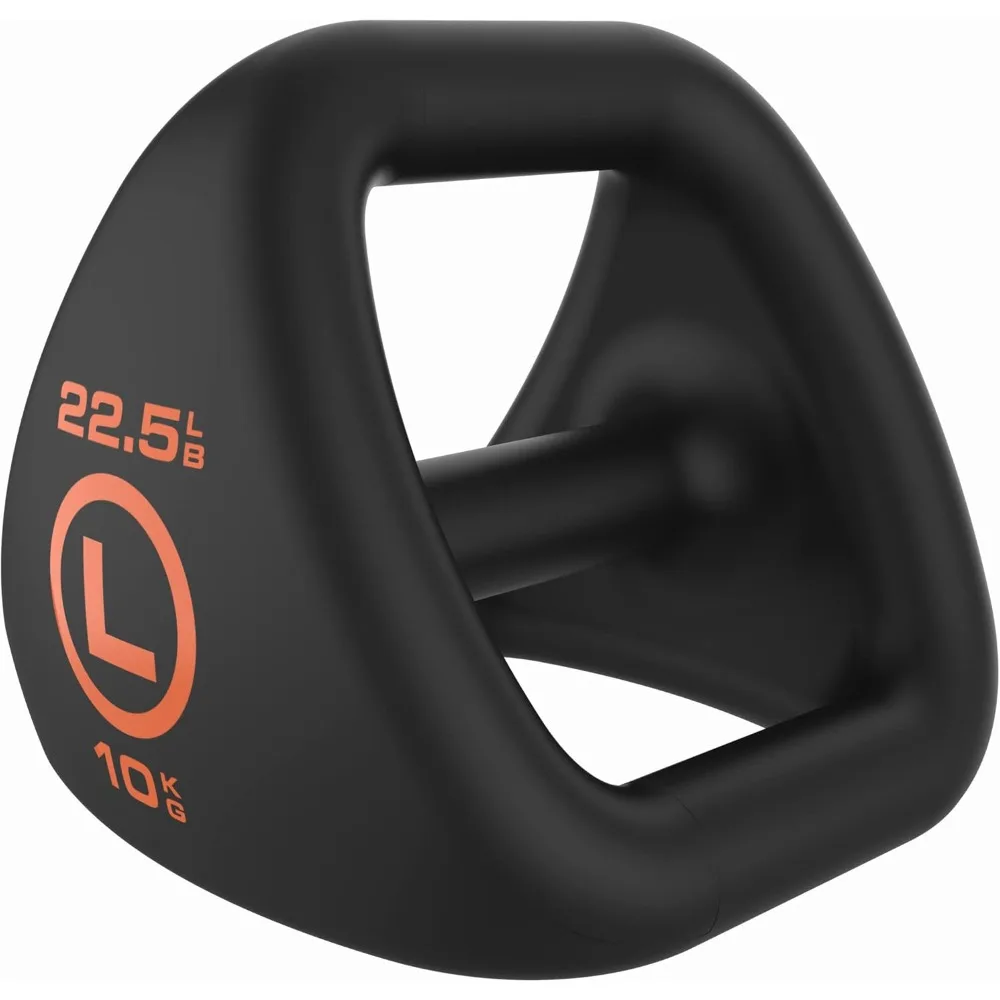 Neo Series 3-in-1 Kettlebell, Dumbbell dan Push Up Bar peralatan olahraga | Permukaan dilapisi Neoprene Grade komersial