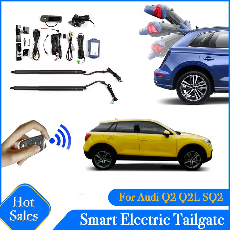 Car Power Trunk Opening Electric Suction Tailgate Intelligent Tail Gate Lift Strut For Audi Q2 Q2L SQ2 2016~2024 Special