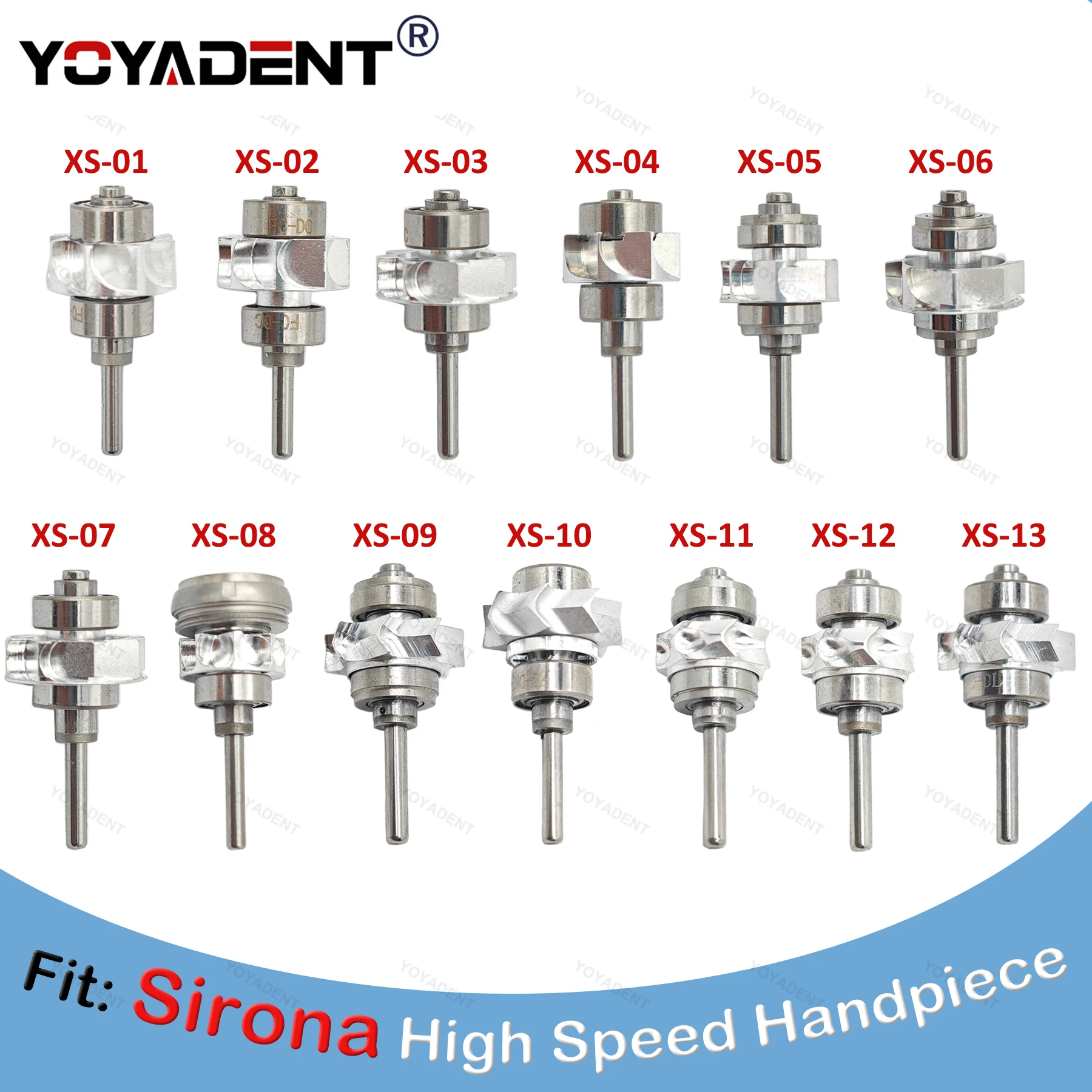 For Sirona Dental Handpiece Cartridge Air Rotor Turbine Cartridge Fit T2 T3 T4 High Speed Handpiece Dental Accessories