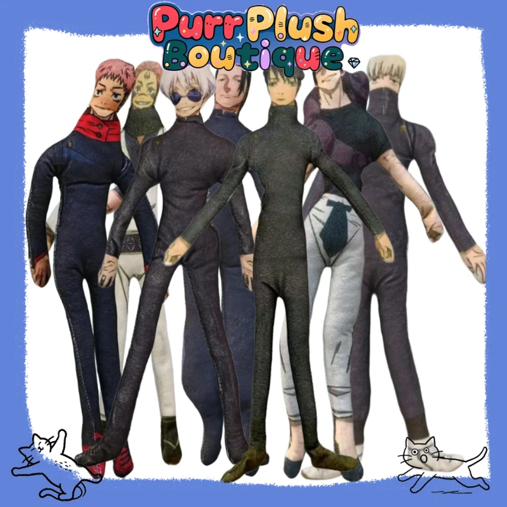 38CM Anime Plush Toys Funny Doll Gojo Geto Plush Shapeshift Figure Creative Mannequin Action Figure Home Decoration Model Gifts
