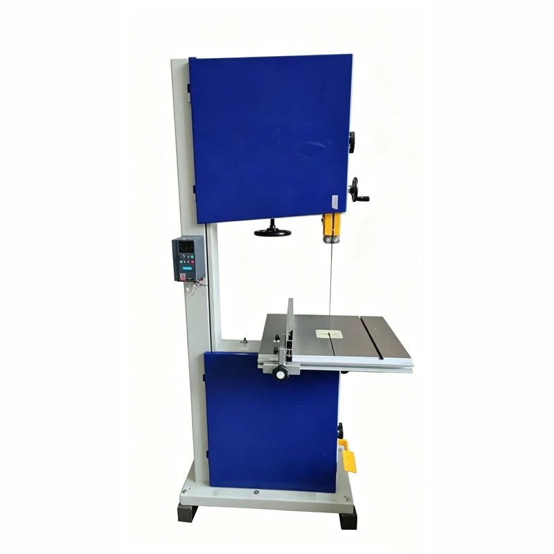 Variable speed multifunctional band saw, graphite log cutting vertical aluminum saw