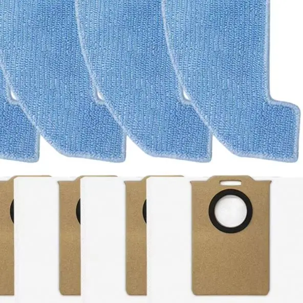 For Ultenic For T20 Pro / For Ultenic For T10 Lite Robot Vacuum Cleaner Mop Cloth Dust Bag Cleaning Appliance Accessories